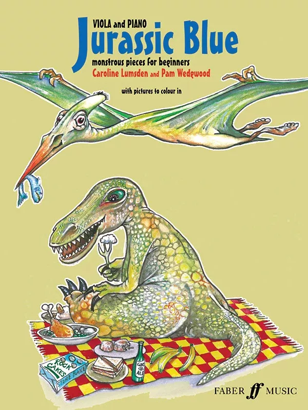 Jurassic Blue for Viola: Viola & Piano Book