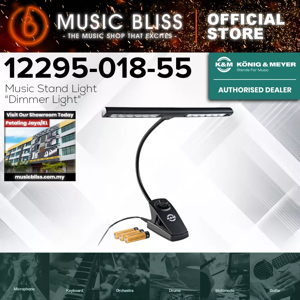K&M 12295 Music stand light “Dimmer Light”