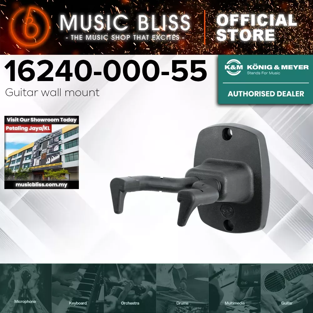K&M 16240 Guitar Wall Mount