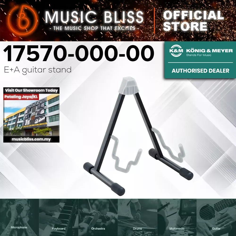 K&M 17570 Electric & Acoustic Guitar Stand