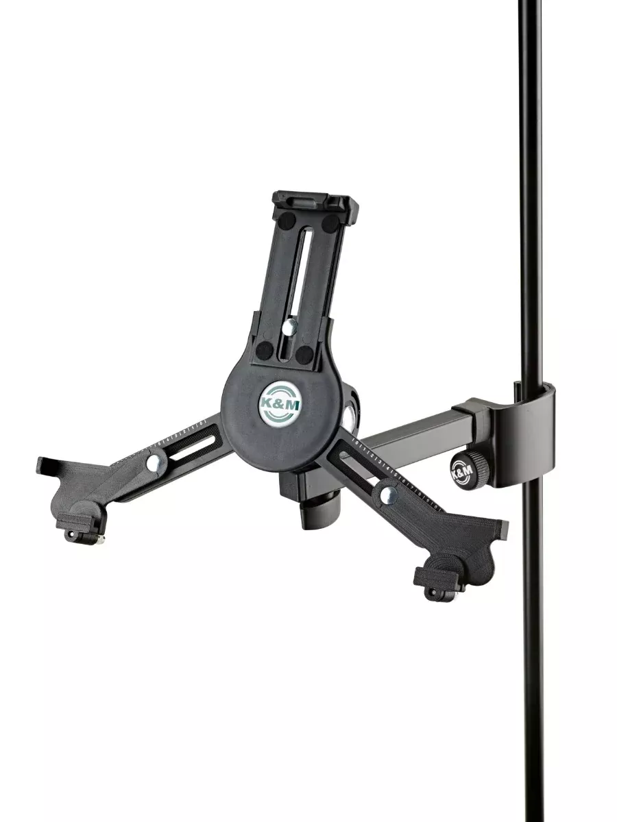 K&M 19791 Tablet PC Holder in Black