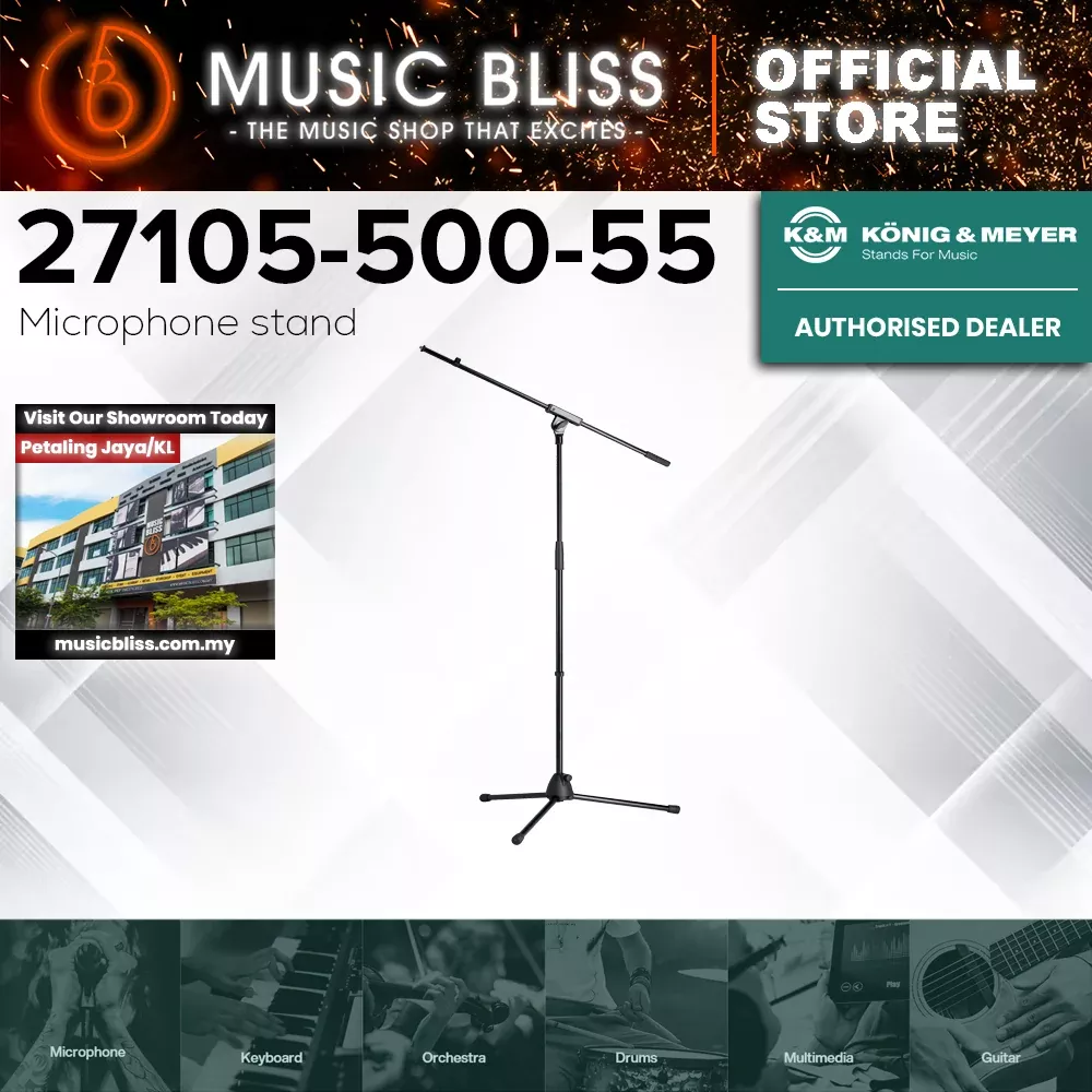 K&M 27105 Tripod Microphone Stand
