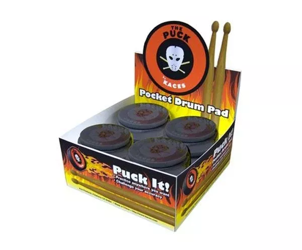 KACES POCKET DRUM PRACTICE PAD-(3 INCH) PUCK