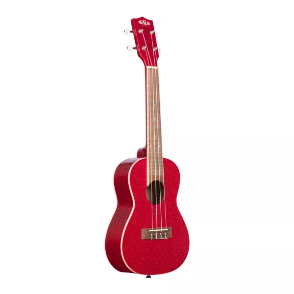 Kala Concert Sparkle - Red Ukulele