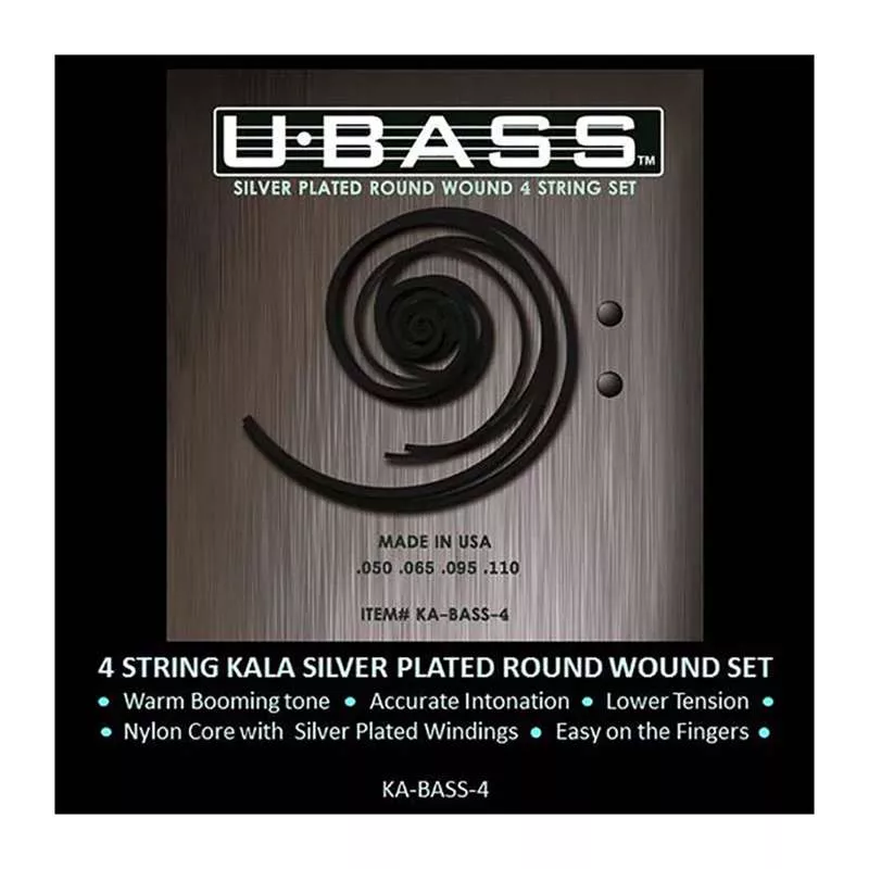 Kala U-Bass String Set - Metal Round Wound