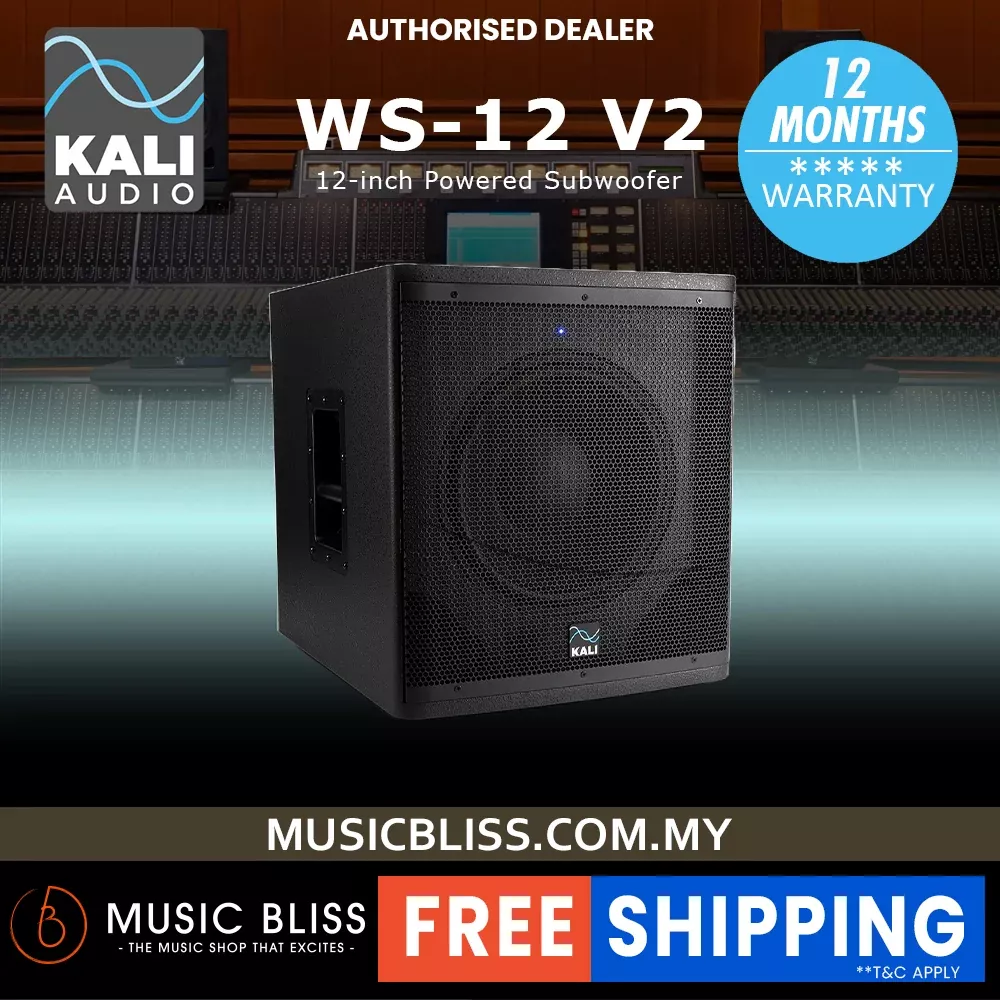 Kali Audio WS-12 V2 12" Powered Subwoofer