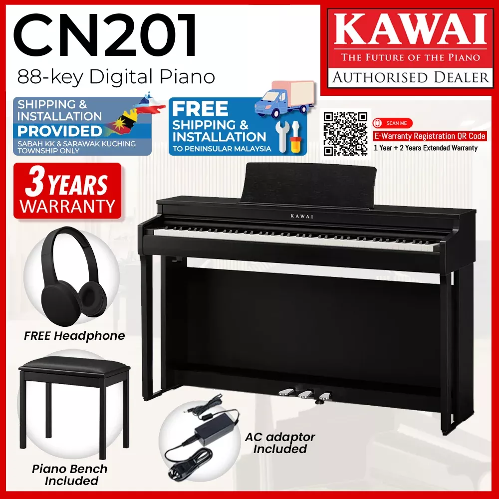Kawai CN201 Digital Piano - Black