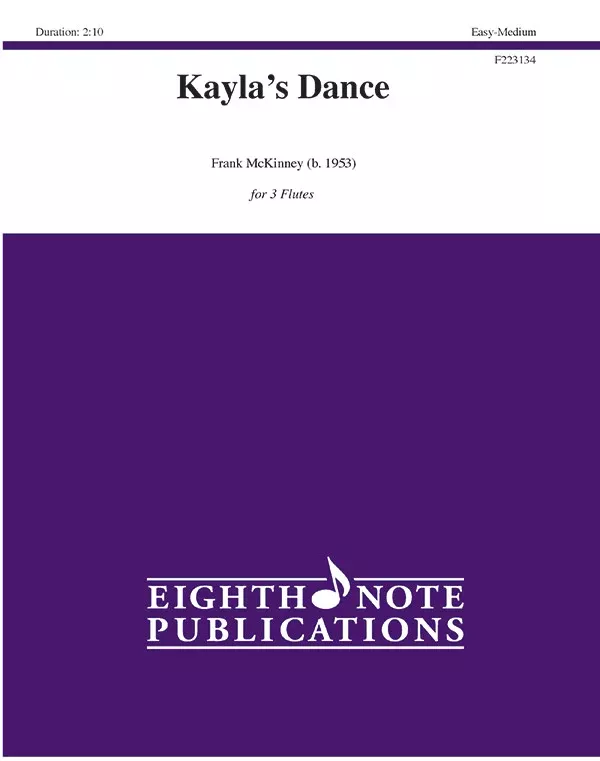 Kayla’s Dance: Flute Trio Score & Parts