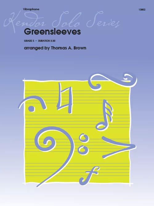 Kendor 13802 Greensleeves for Vibraphone