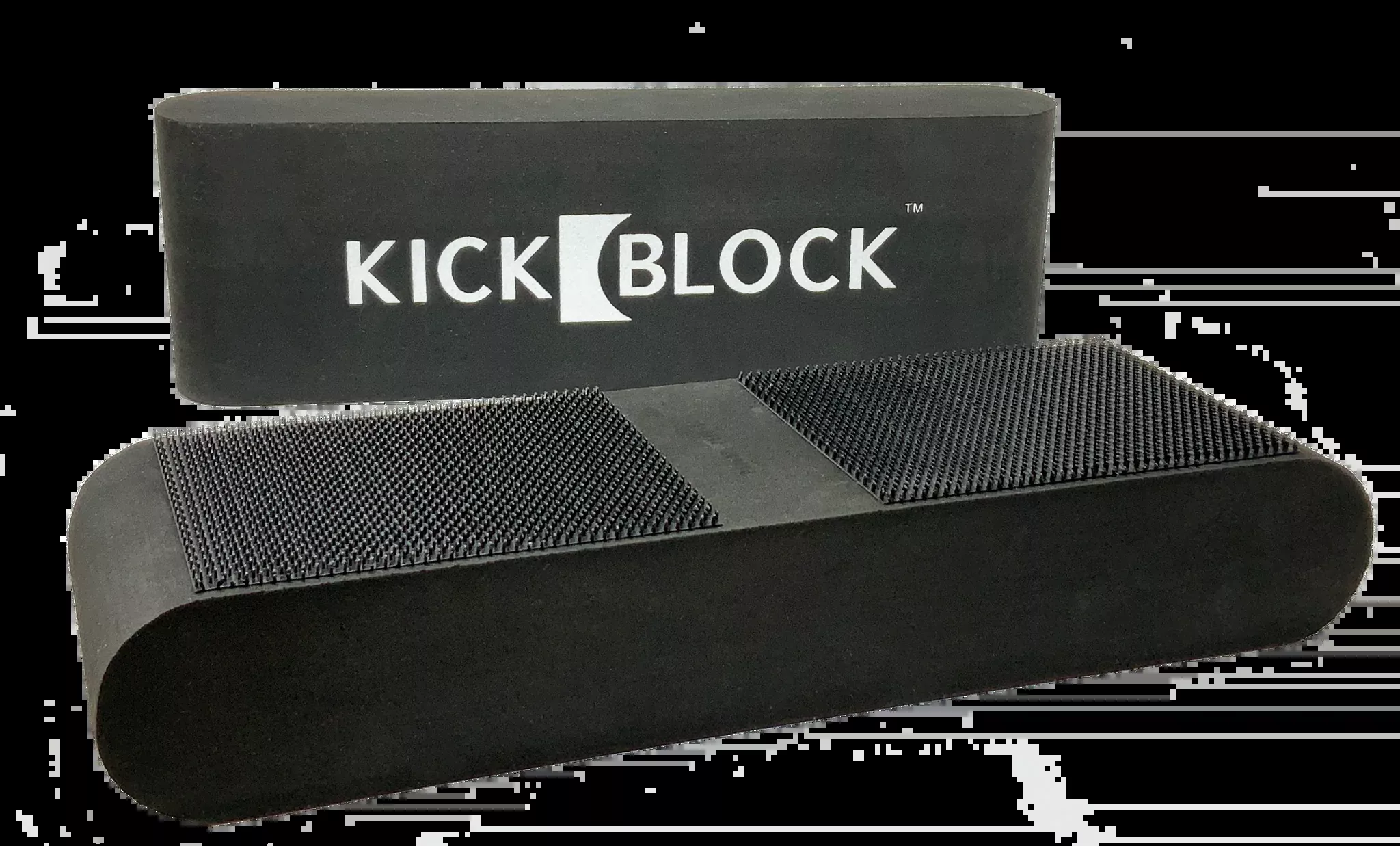 KickBlock Best Bass Drum Stabilizer in Stage Black