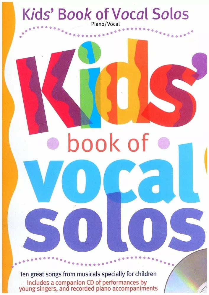 Kids' Book of Vocal Solos BK/CD