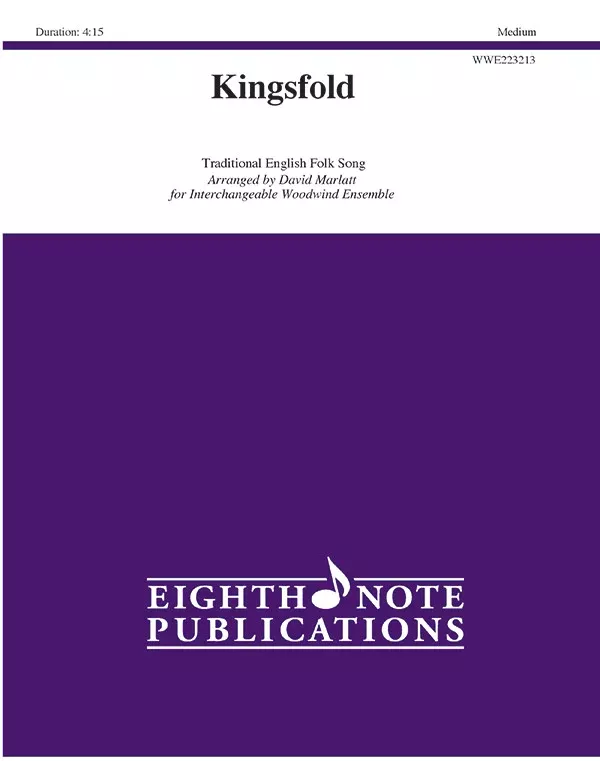 Kingsfold: Interchangeable Woodwind Ensemble Score & Parts