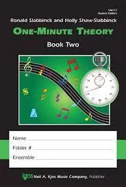 Kjos VM11S One-Minute Theory, Book 2 – Student Edition