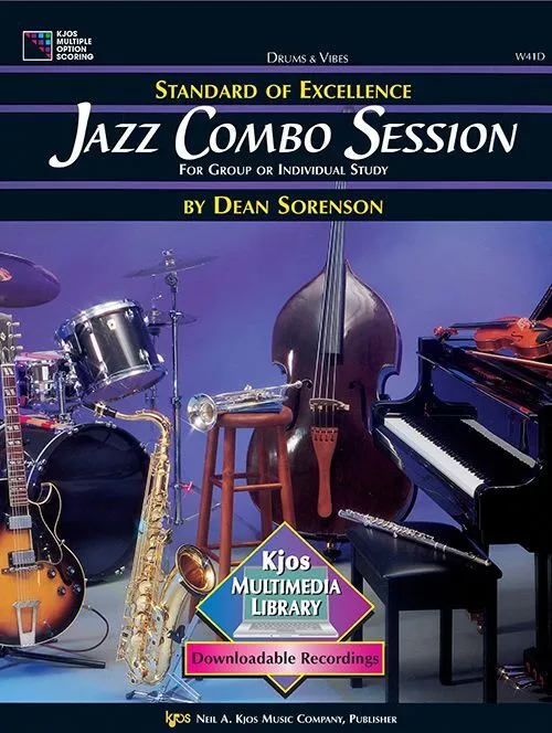 Kjos W41D Standard of Excellence: Jazz Combo Session - Drums & Vibes
