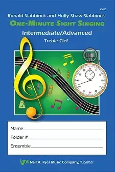 KjosVM13 One-Minute Sight Singing - Intermediate/Advanced