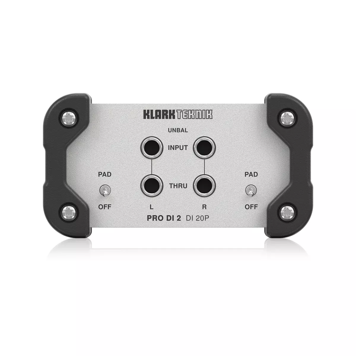 Klark Teknik DI 20P Passive Direct Box w/ Midas Transformer and Extended Dynamic Range