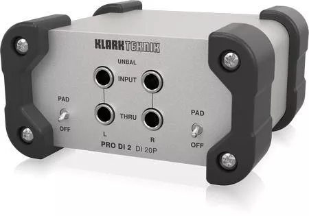 Klark Teknik DI 20P Passive Stereo DI Box