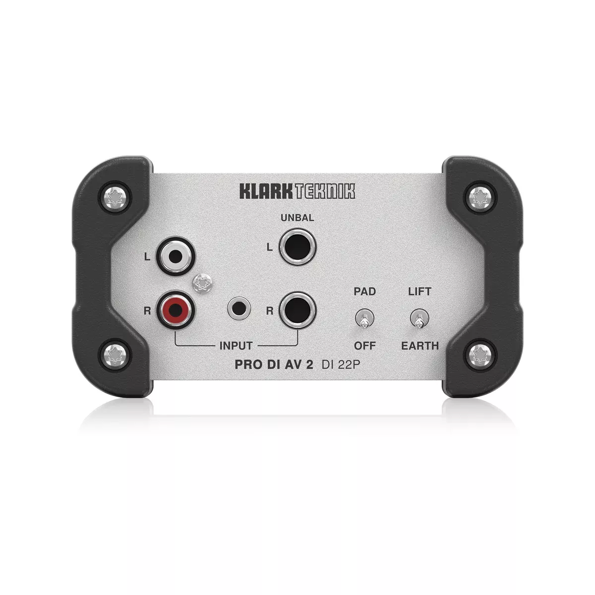 Klark Teknik DI 22P Passive Direct Box w/ Midas Transformer and Extended Dynamic Range