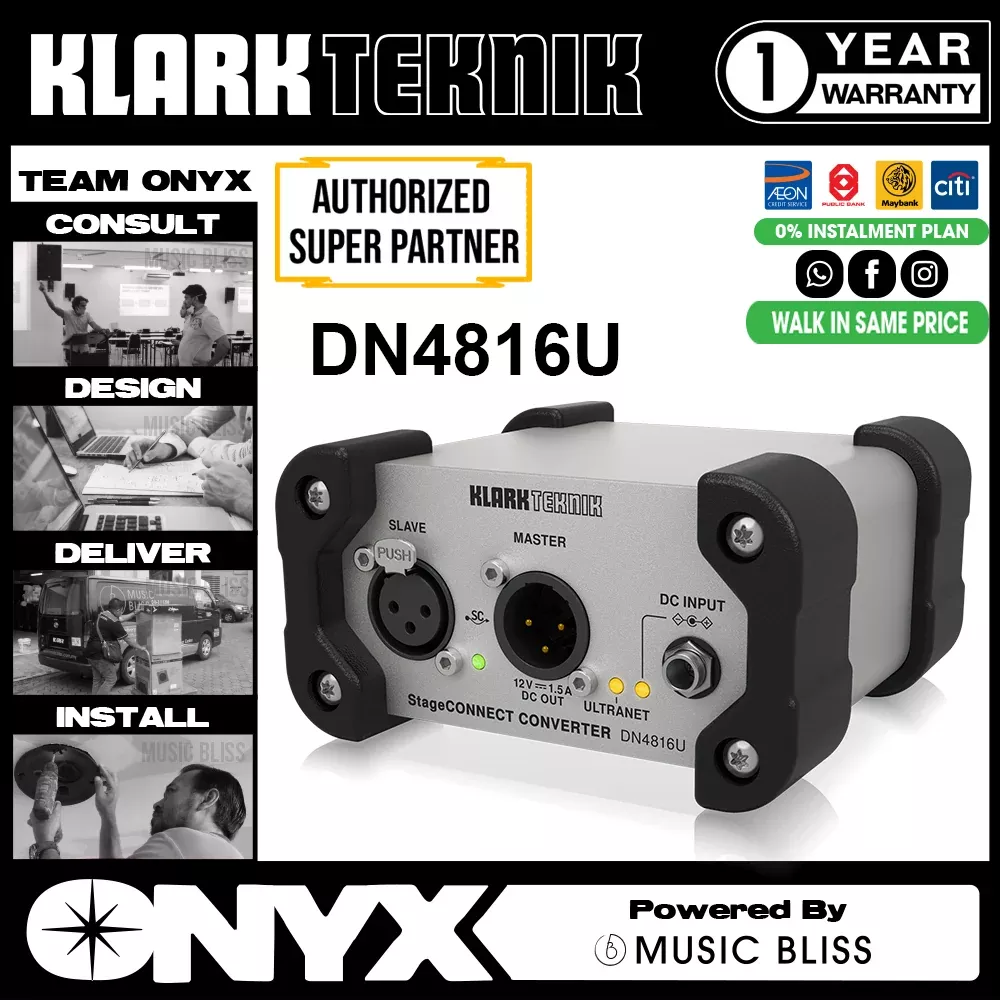 Klark Teknik DN4816U StageCONNECT Interface Bridge
