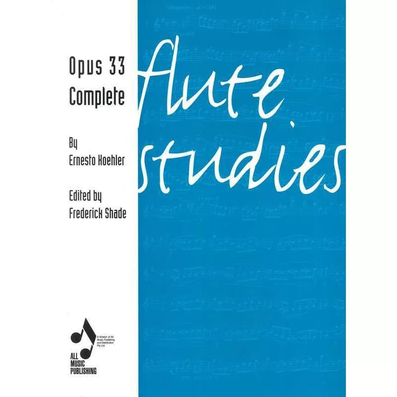 Koehler – Flute Studies Op. 33 Complete