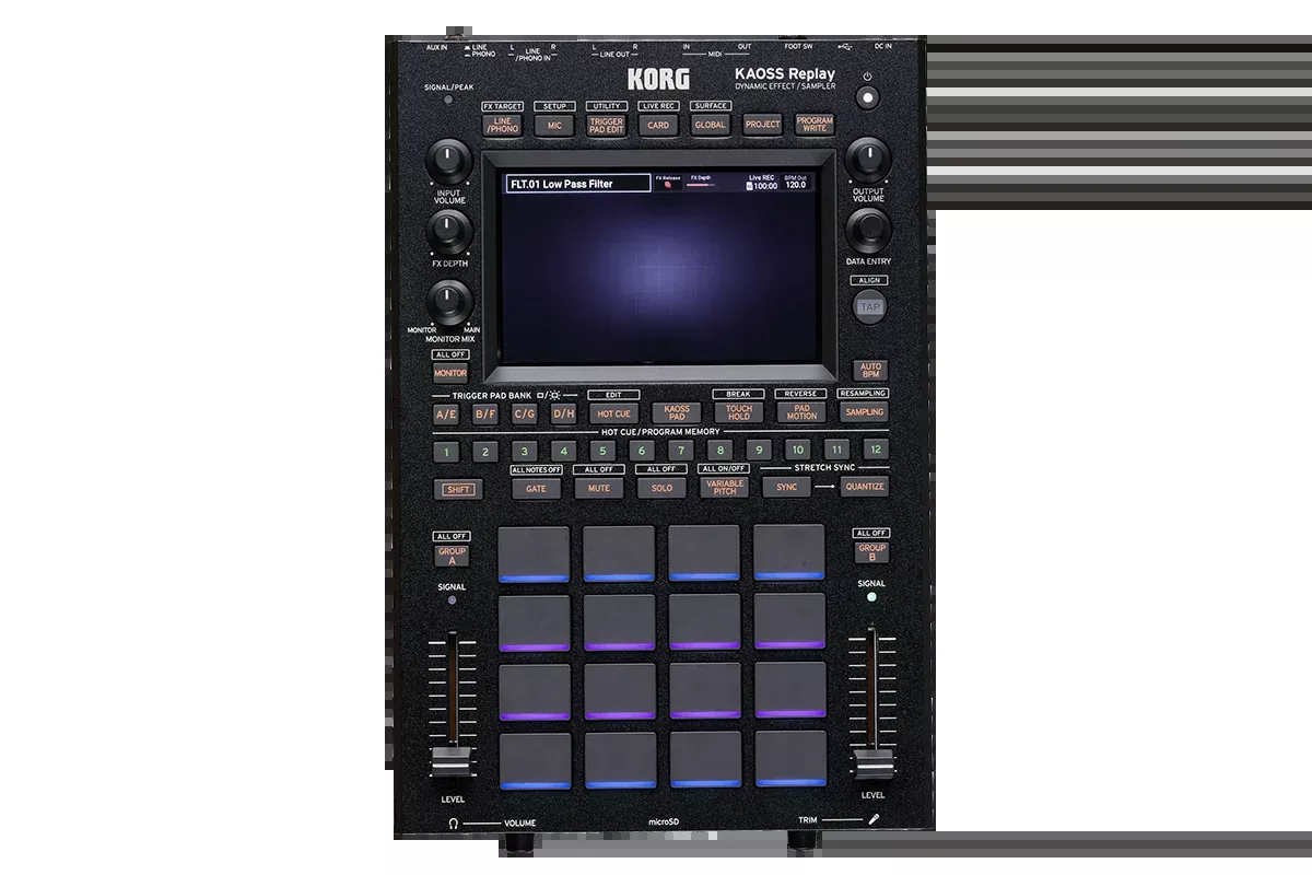 Korg KAOSS Replay Dynamic Effects Processor and Sampler