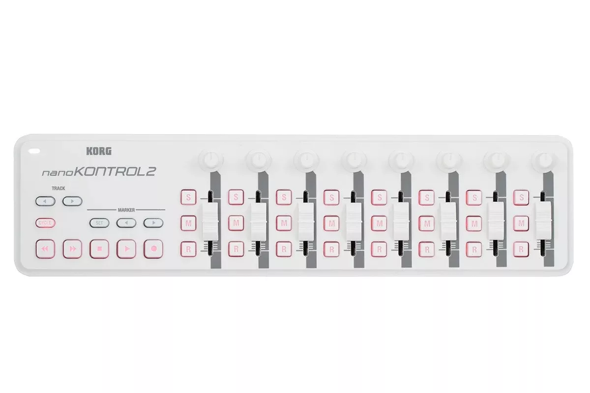 Korg nanoKONTROL2 Controller in White