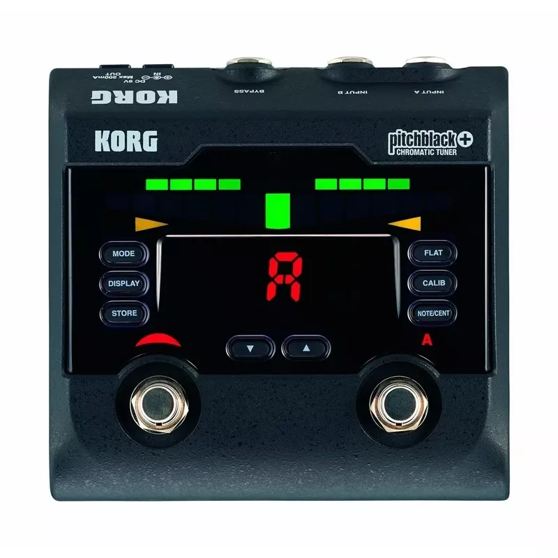 Korg Pitchblack + Advanced Pedal Tuner