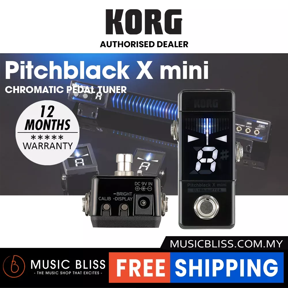 Korg Pitchblack X Mini Custom Pedal Tuner