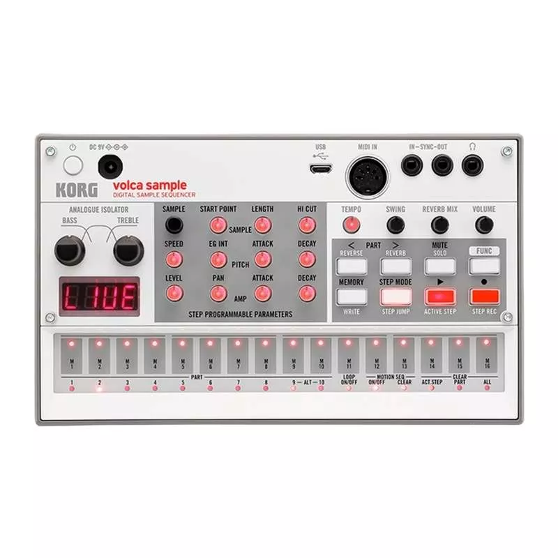 Korg Volca Sample 2 – Sampler / Sequencer with USB