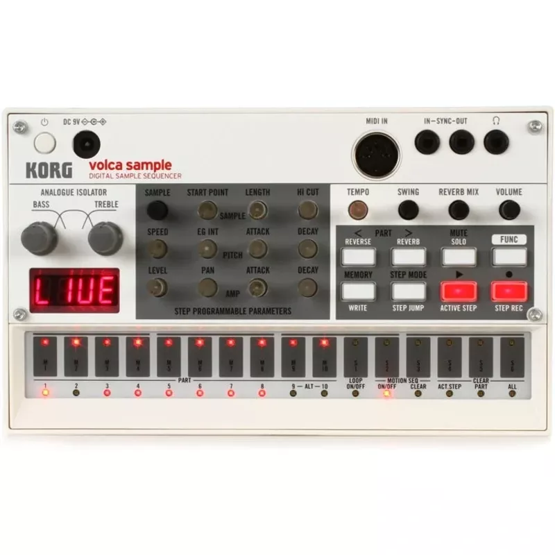 Korg Volca Sample – Digital Sample Sequencer VOLCA-SAMPLE