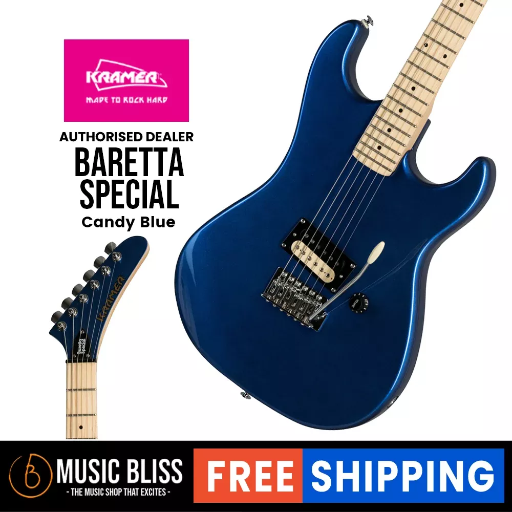 Kramer Baretta Special Electric Guitar – Candy Blue