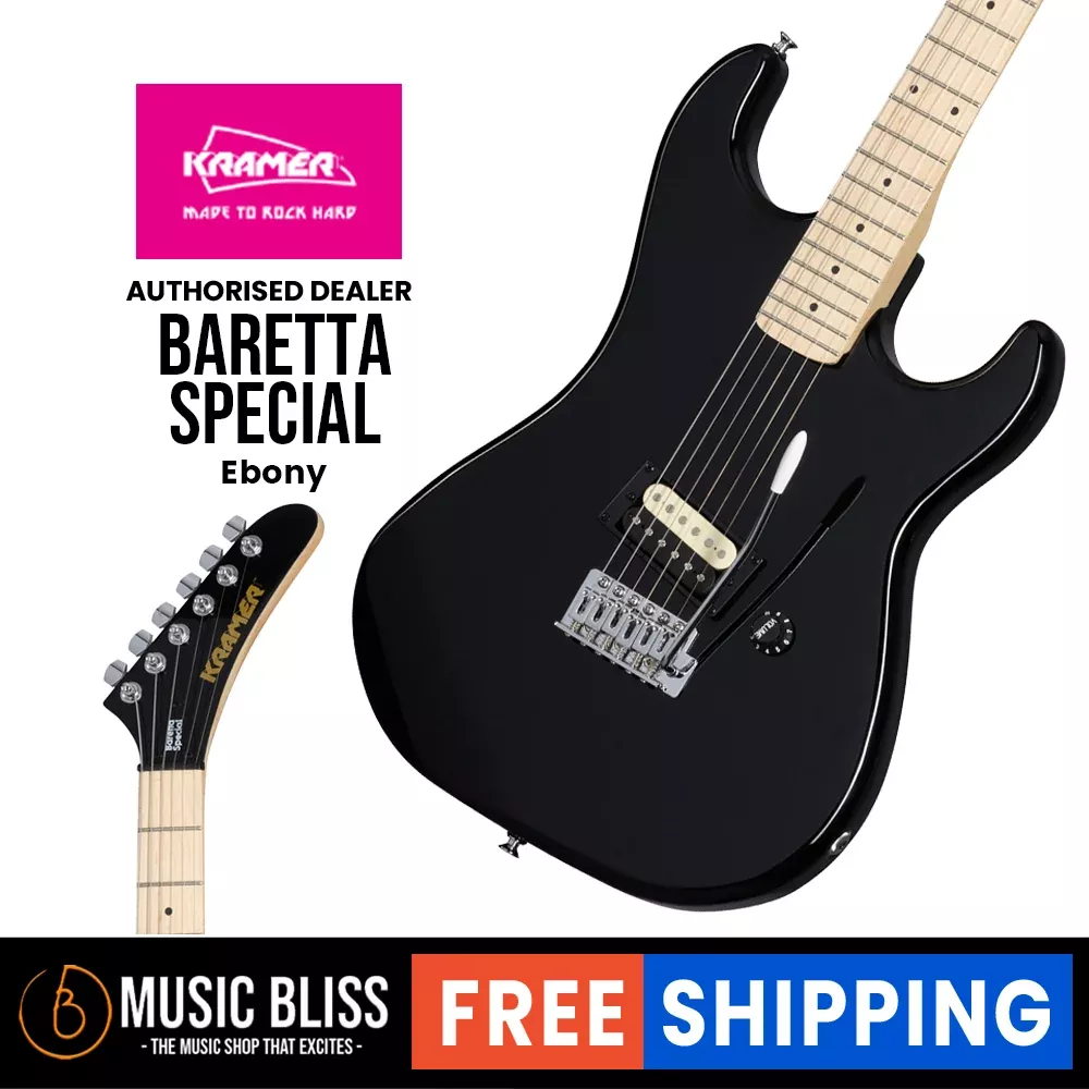 Kramer Baretta Special Electric Guitar – Ebony
