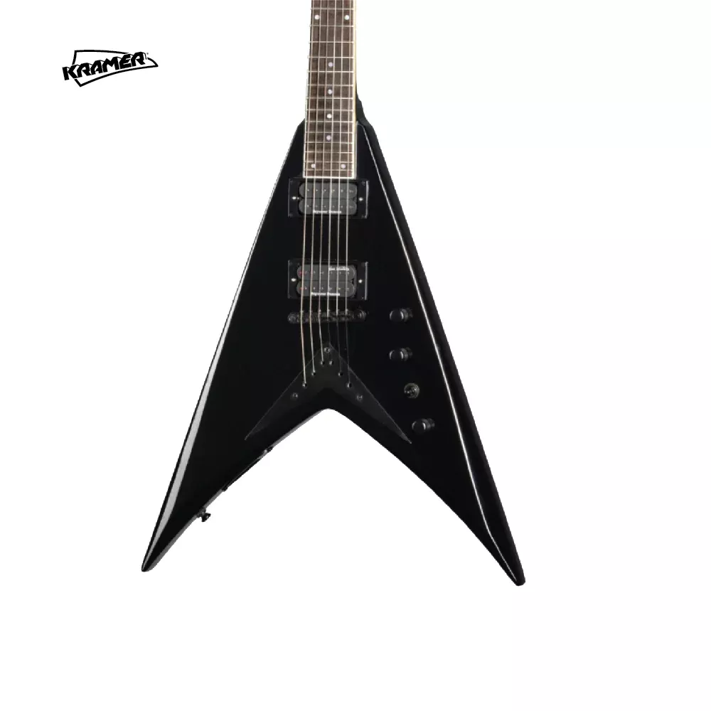 Kramer Dave Mustaine Vanguard Electric Guitar – Ebony