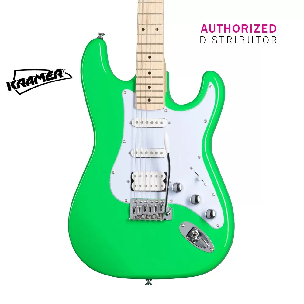 Kramer Focus VT-211S Electric Guitar – Neon Green