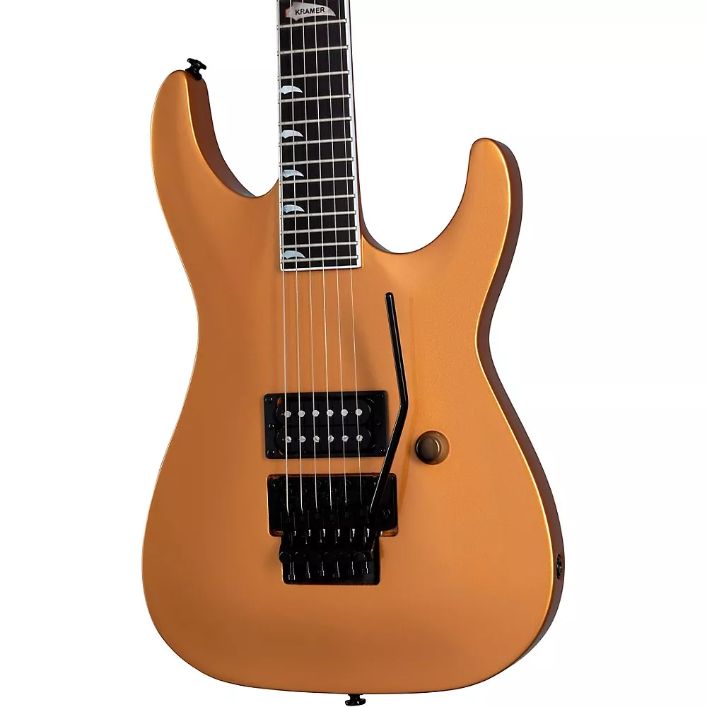 Kramer SM-1 H Electric Guitar – Buzzsaw Gold