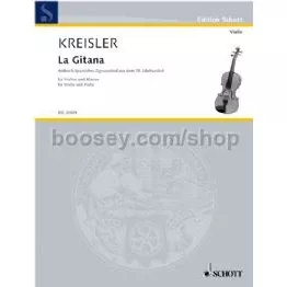 KREISLER - LA GITANA FOR VLN/PIANO