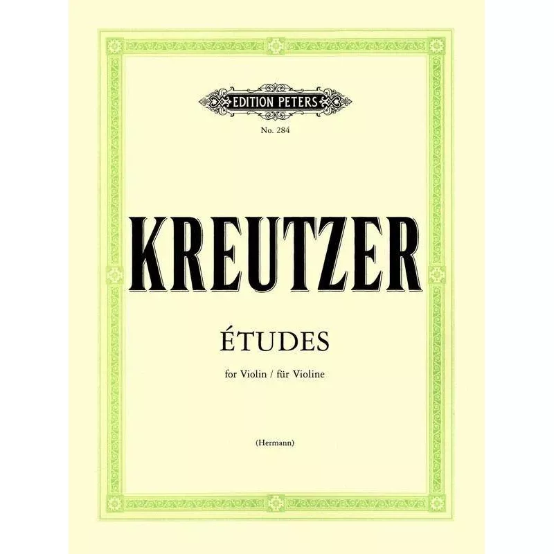 Kreutzer – 42 Studies or Caprices for Violin