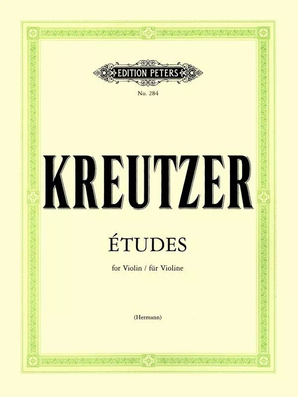 KREUTZER – 42 STUDIES FOR VIOLIN