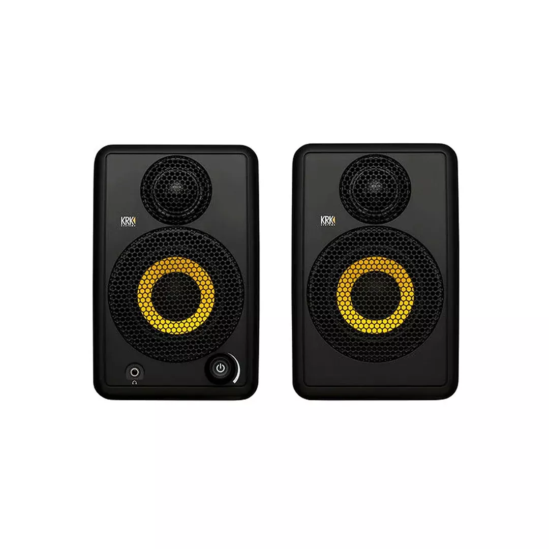 KRK Go Aux 3 3″ Portable Studio Monitors – Pair
