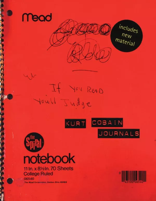 Kurt Cobain Journals: Book