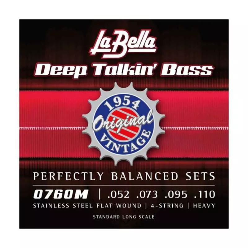 La Bella Deep Talkin' Bass Strings - Original .052 - .110