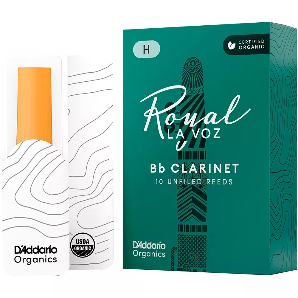 La Voz Bb Clarinet Reeds Hard Box of 10