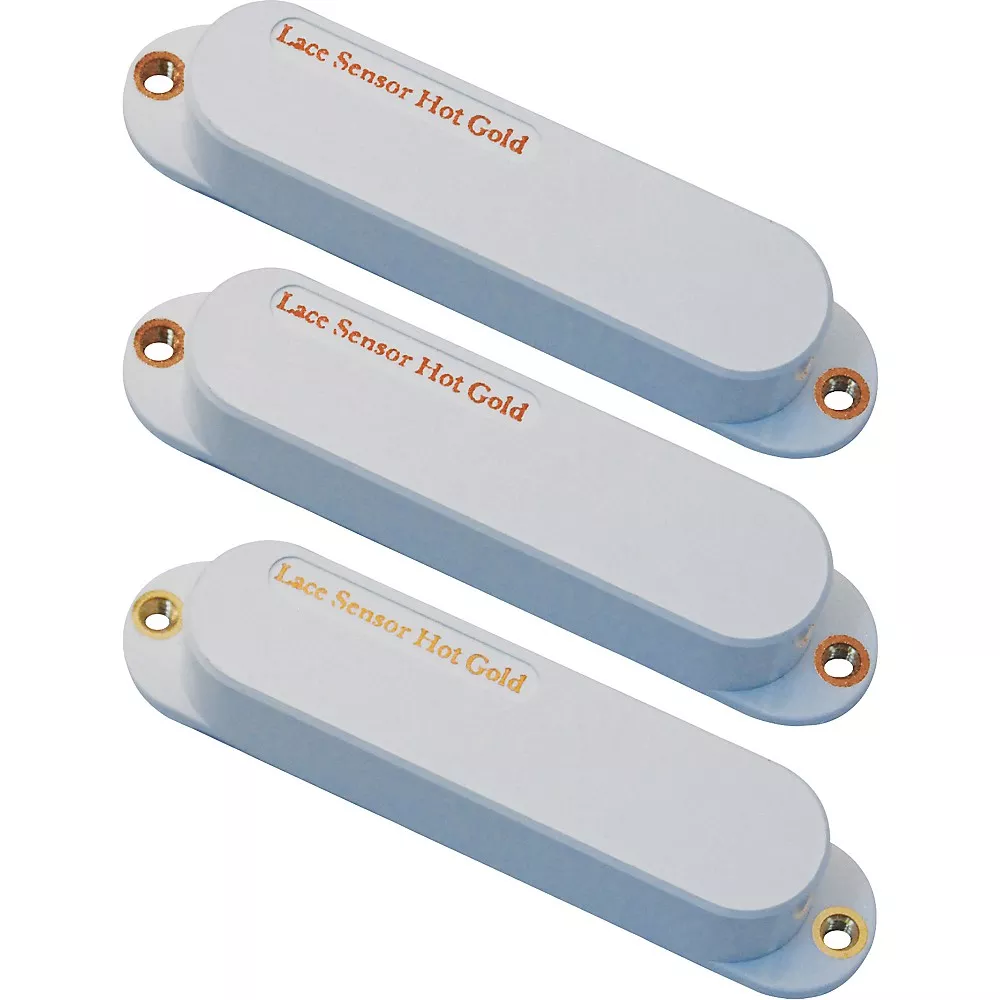 Lace Sensor Hot Gold with Hot Bridge 3-Pack White