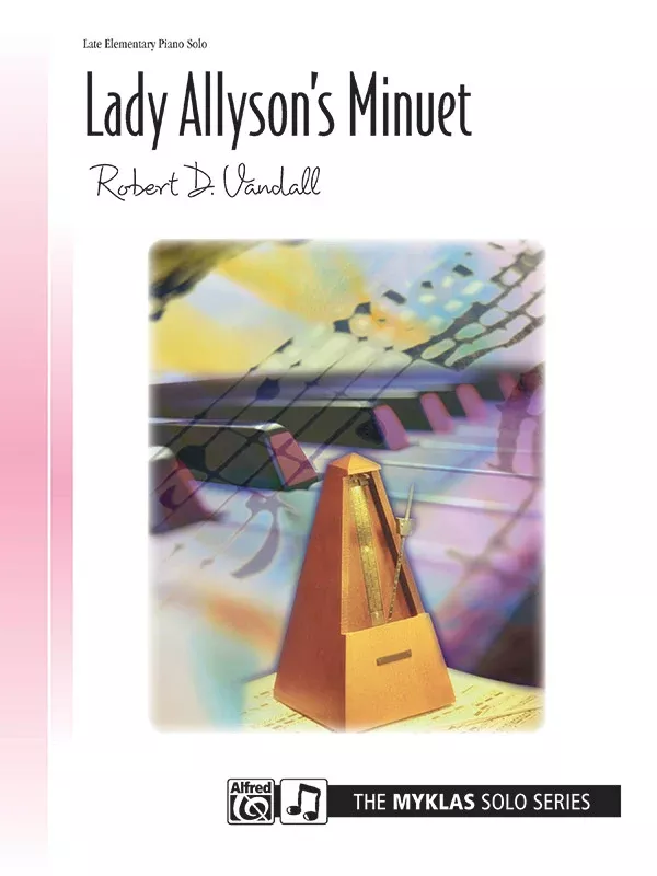 Lady Allyson's Minuet: Piano Sheet