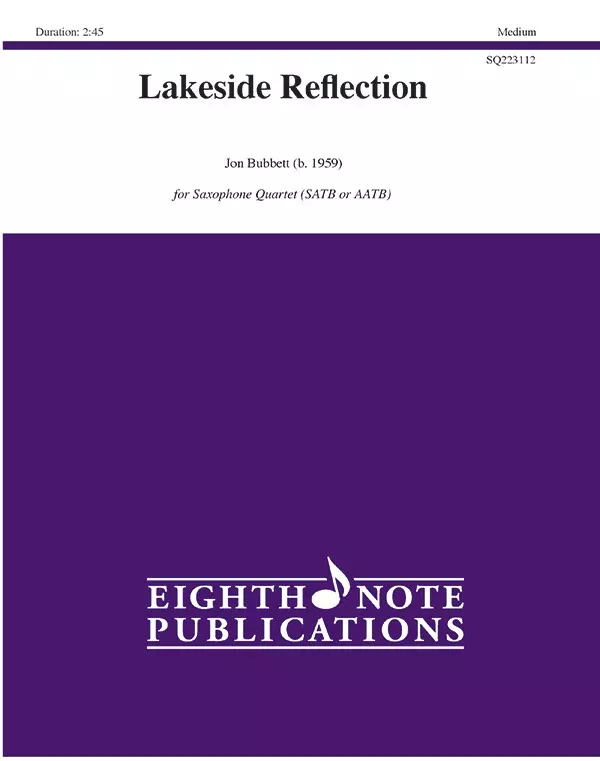 Lakeside Reflection: Saxophone Quartet