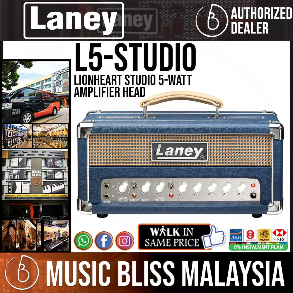 Laney LionHeart Studio 5-watt Amplifier Head