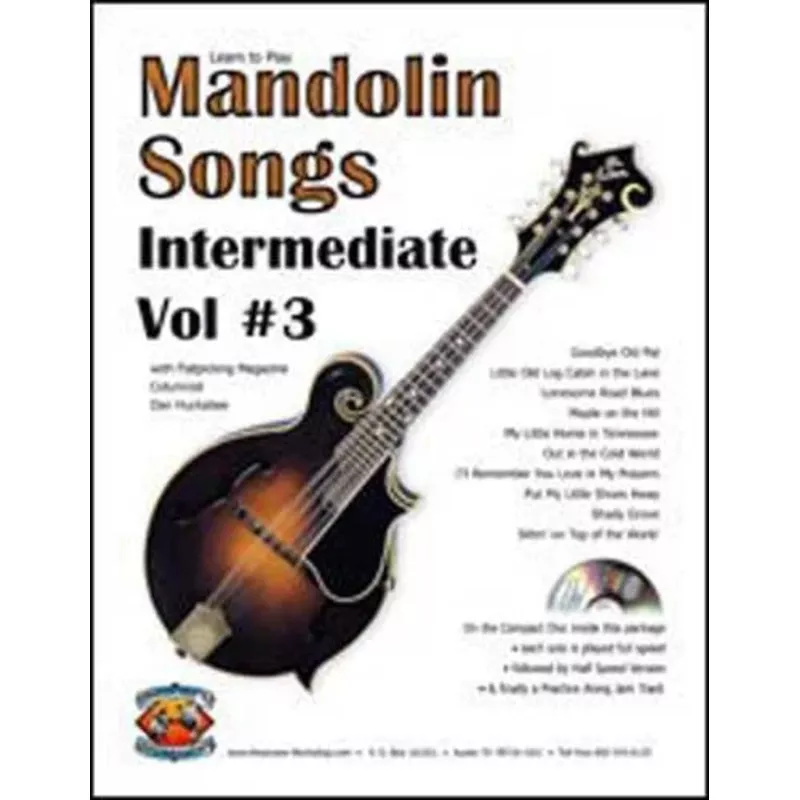 Learn to Play Mandolin Songs – Intermediate / Advanced, Vol. #3