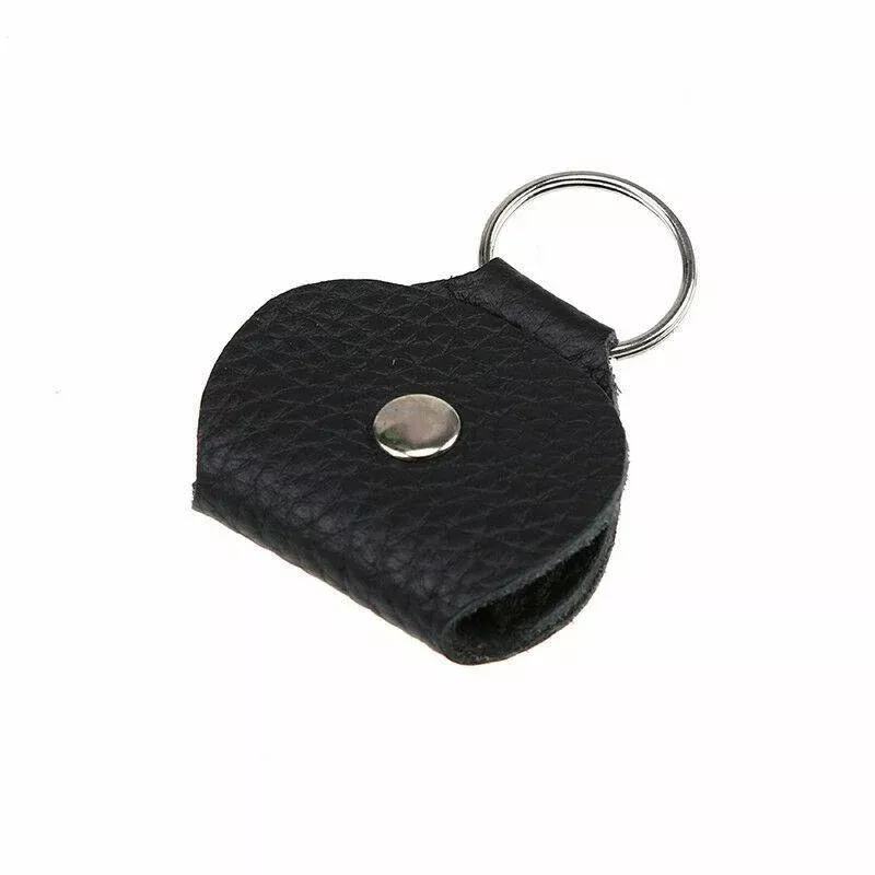 Leather Keychain Pick holder