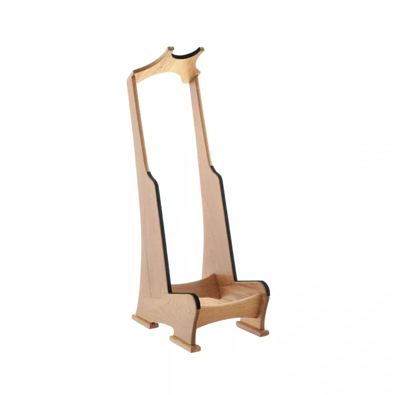 Lee Murdock Studio Thinline Guitar Stand, Red Oak