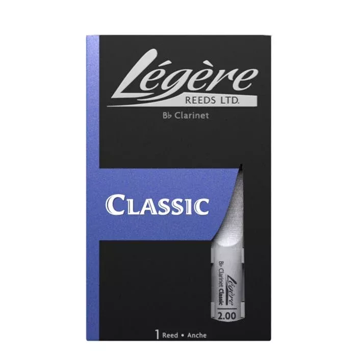 Legere B Flat Clarinet – CLASSIC – Reed – Grade 2.00